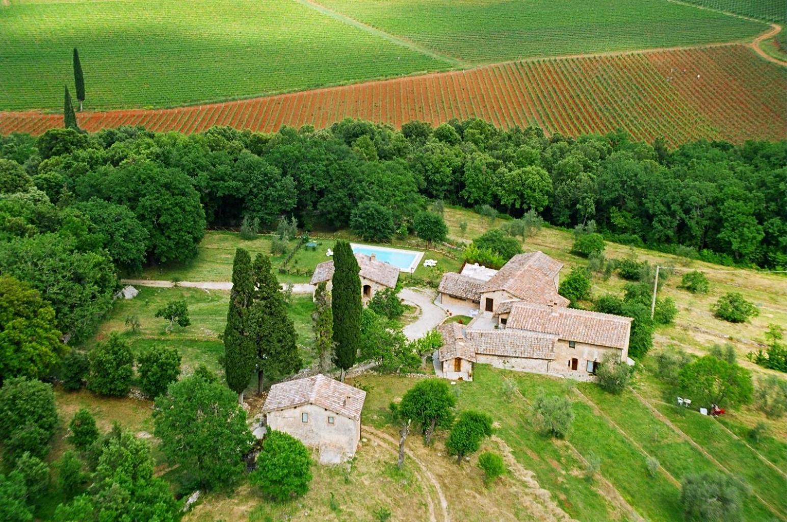 Agriturismo Il Caggio Sovicille Dış mekan fotoğraf