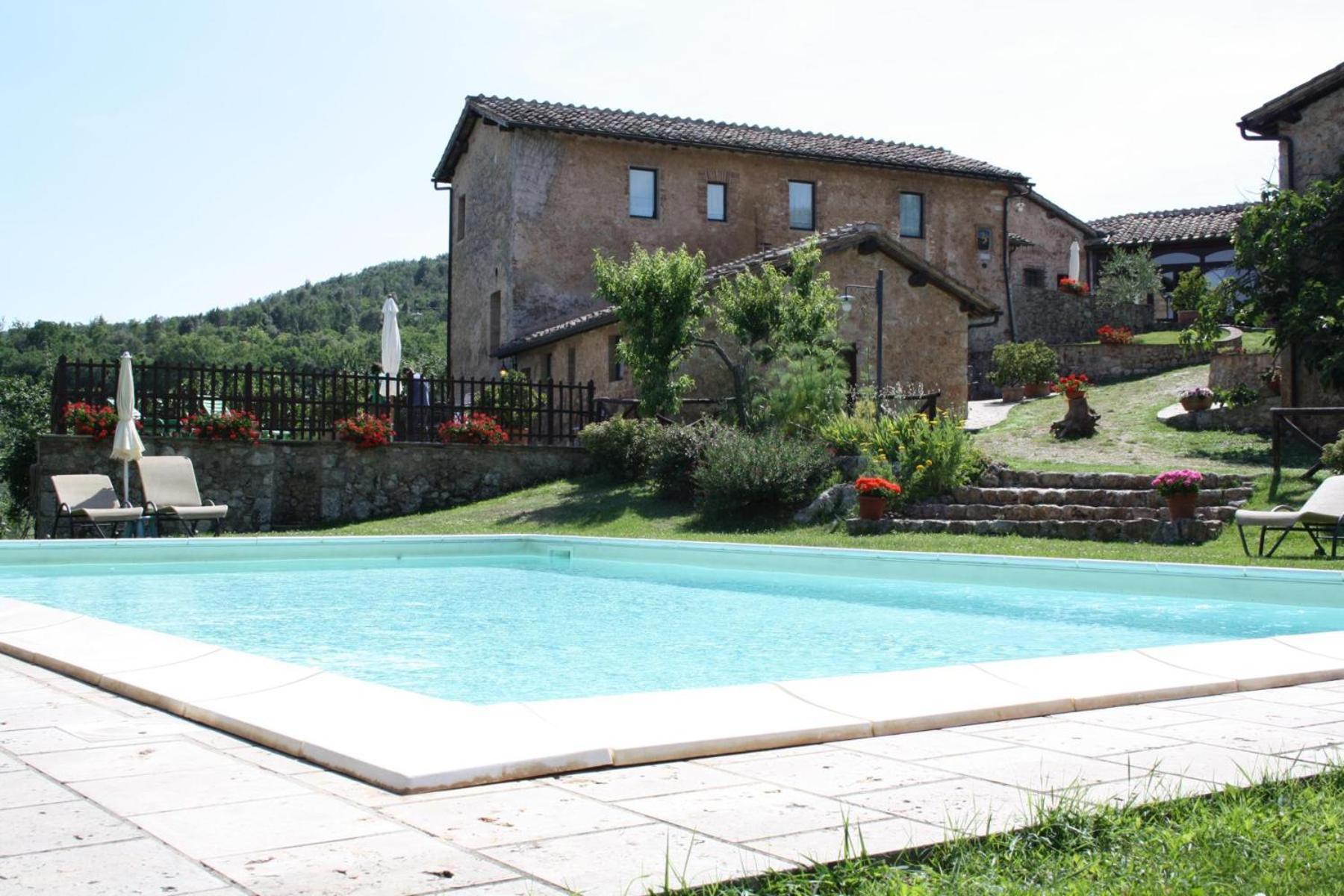 Agriturismo Il Caggio Sovicille Dış mekan fotoğraf